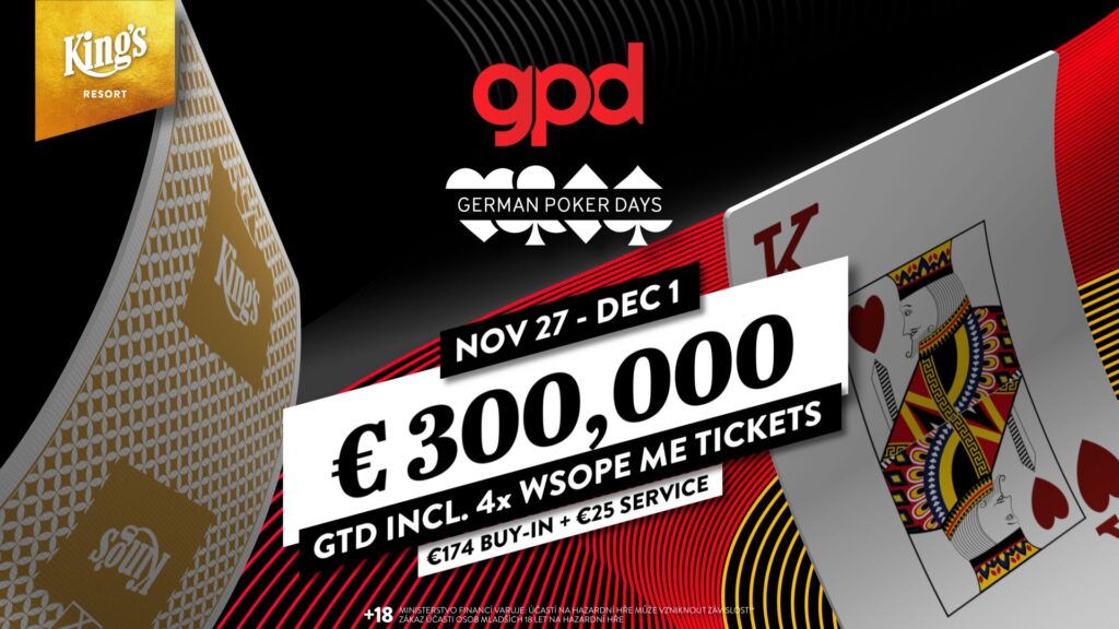 Live Poker | King's: Rocky Balboa takes the lead at the German Poker Days