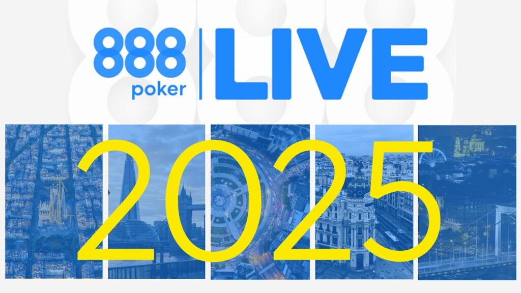 Live Poker - Tour dates for the 888poker LIVE Season 2025